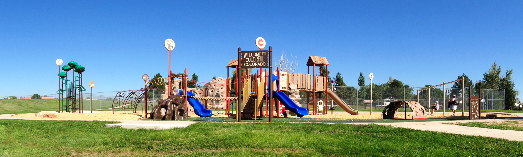 Lilley Gulch Recreation Center Park playground.