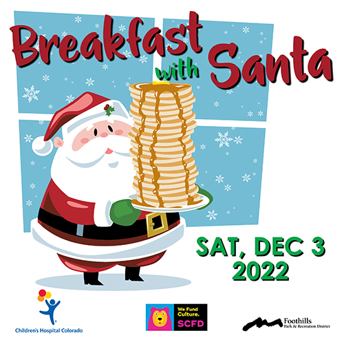 SOLD OUT Breakfast with Santa Foothills Park & Recreation District