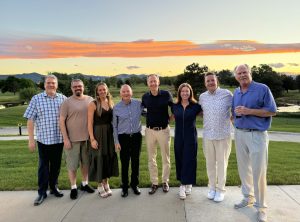 Foothills Park & Recreation District board members and executive director at Foothills Golf Course.